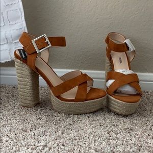 FashionNova heeled sandals